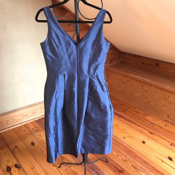 Alfred Sung Navy Bodycon Dress, EUC, 10 - Picture 2 of 14